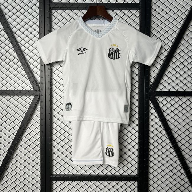 Santos 25/26 home Kids jersey kit shirt