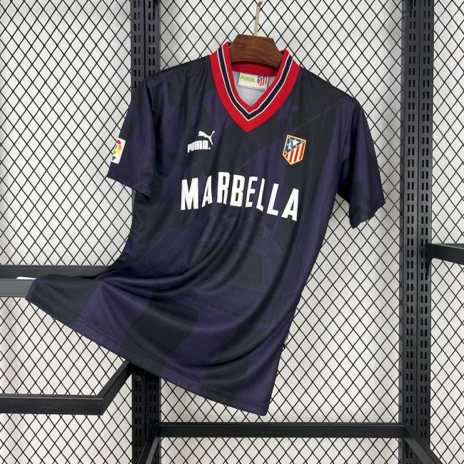 Atletico Madrid 1995/96 retro third jersey kit shirt