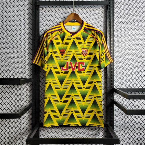 Arsenal 91/93 Retro jersey away kit shirt