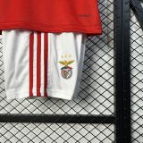 Benfica 25/26 home kids jersey kit