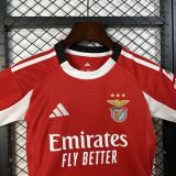 Benfica 25/26 home kids jersey kit