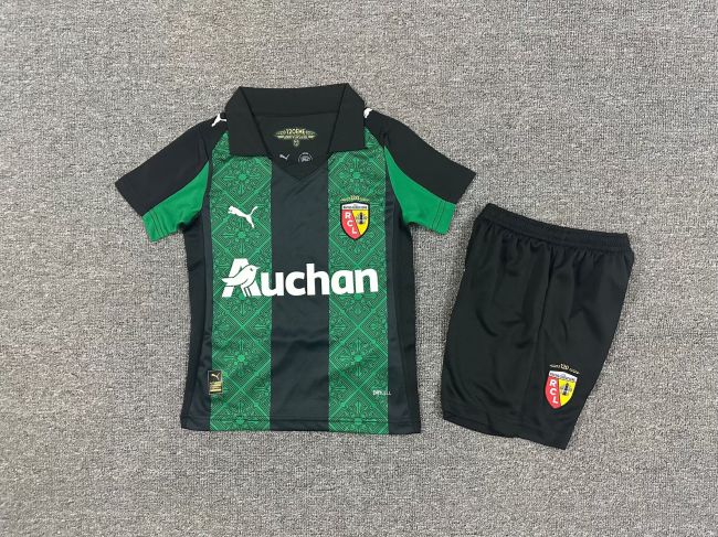 Lens 25/26 away Kids jersey kit shirt