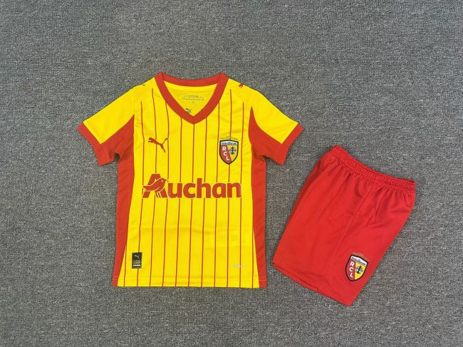 Lens 25/26 home Kids jersey kit shirt