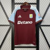 villas new kit,aston villa home kit,aston villa 2025 26 kit