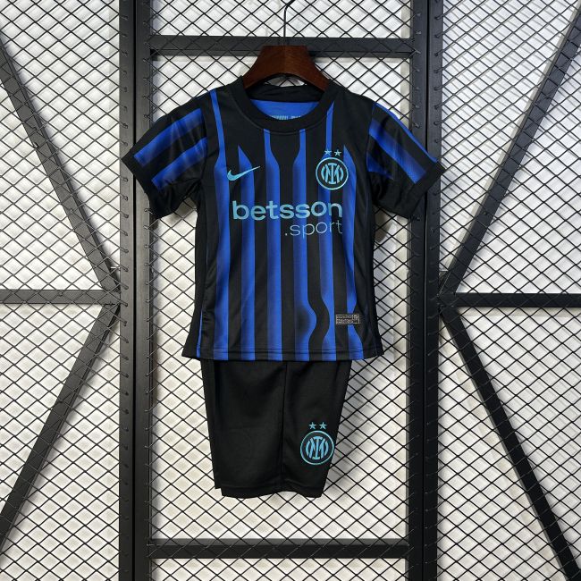 Inter Milan 25/26 home Kids jersey kit