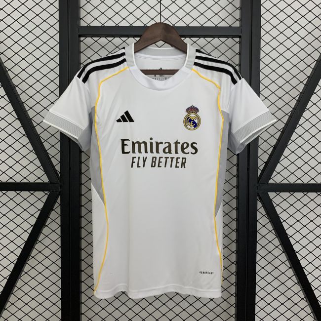 Real Madrid 25/26 home women jersey kit shirt