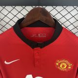Manchester United 13/14 home Retro Long Sleeve jersey kit