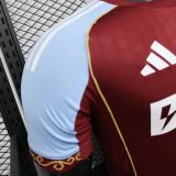 Aston Villa 25/26 home Player jersey kit shirt