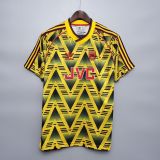 Arsenal 91/93 Retro jersey away kit shirt