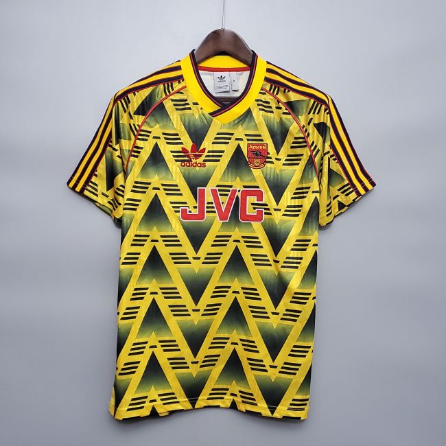 Arsenal 91/93 Retro jersey away kit shirt