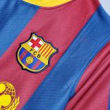 Barcelona 10/11 home Retro jersey kit shirt