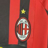 AC Milan 07/08 long sleeved Retro jersey kit