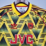 Arsenal 91/93 Retro jersey away kit shirt