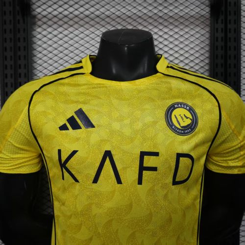 Al Nassr 25/26 home Player jersey kit shirt