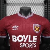 West Ham United 25/26 home Player jersey kit