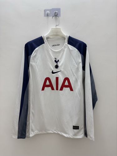 Tottenham Hotspur 25/26 home Long Sleeve jersey kit