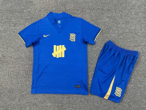 Birmingham City 25/26 home kids jersey kit