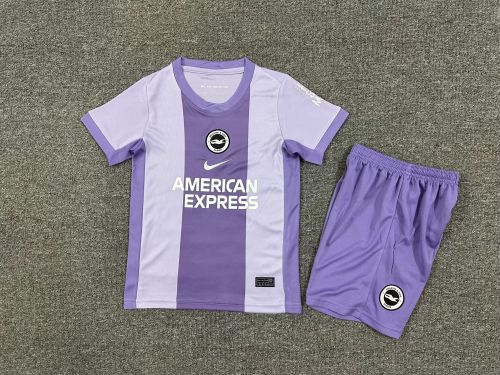 Brighton 25/26 away Kids jersey kit