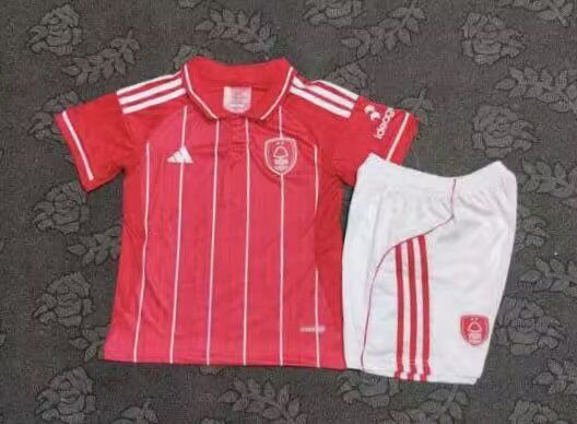Nottingham Forest 25/26 home Kids jersey kit