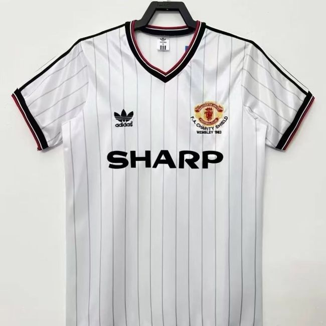 Manchester United 1983 away Retro jersey kit shirt