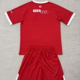 Middlesbrough 25/26 home kids jersey kit