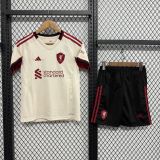 Liverpool 25/26 away kids jersey kit