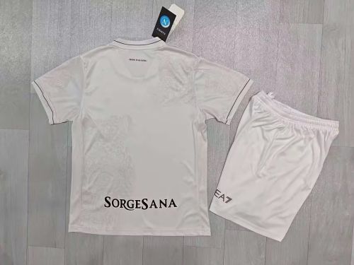 Napoli 25/26 away Kids jersey kit shirt