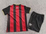 Bournemouth 25/26 home kids jersey kit