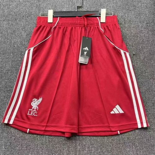 Liverpool 25/26 jersey kit shorts