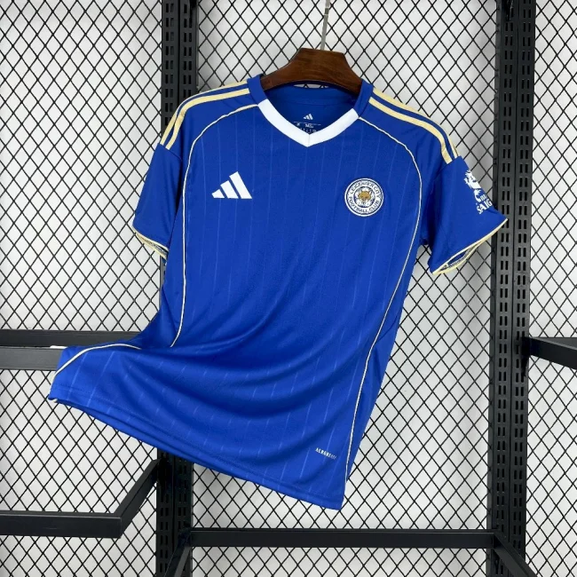 Leicester City 25/26 home jersey kit shirt
