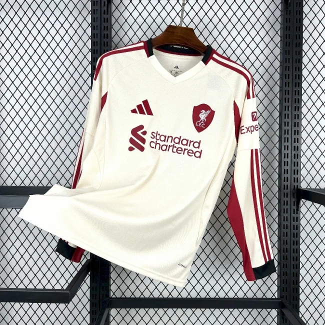 Liverpool 25/26 away Long Sleeve jersey kit