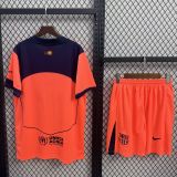 Barcelona 25/26 third kids jersey kit