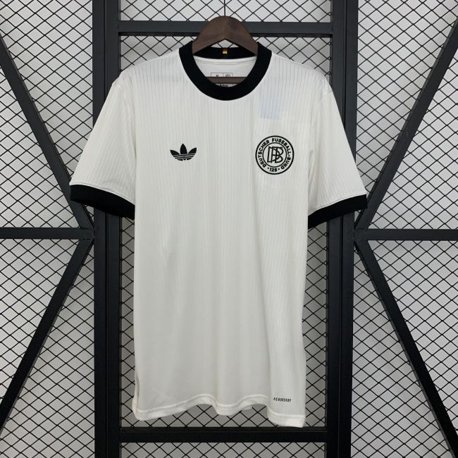 Germany 25/26 125th white jersey kit shirt
