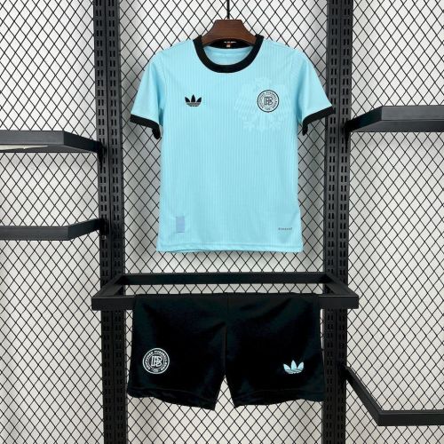 Germany 25/26 125th blue kids jersey kit