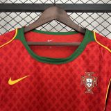 Portugal retro jersey 2004 home shirt