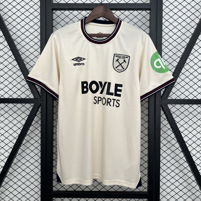 West Ham United 25/26 away jersey kit shirt