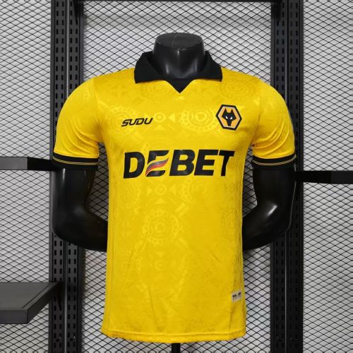 Wolves 25/26 home Player jersey kit shirt