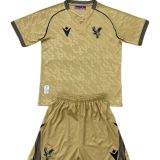 Crystal Palace 25/26 away kids jersey kit