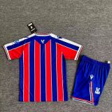 Crystal Palace 25/26 home kids jersey kit