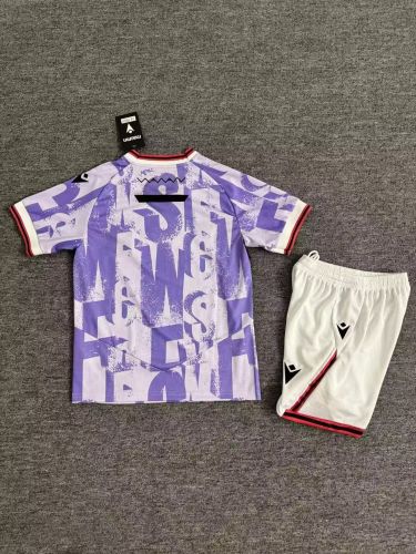 Sheffield Wednesday 25/26 away kids jersey kit