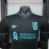 Liverpool 25/26 black player jersey kit shirt