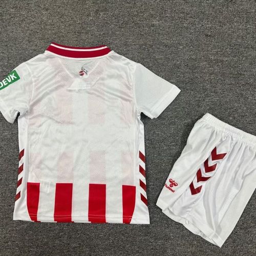 1. FC Köln 25/26 home Kids jersey kit