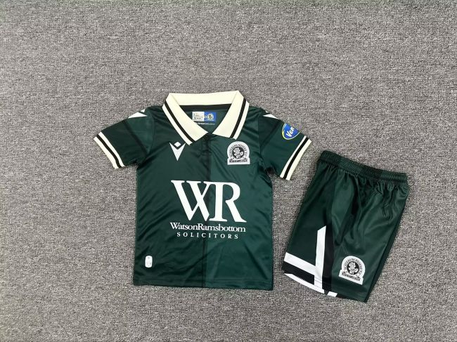 Blackburn 25/26 home Kids jersey kit