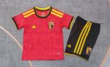 Belgium 2026 home kids jersey kit
