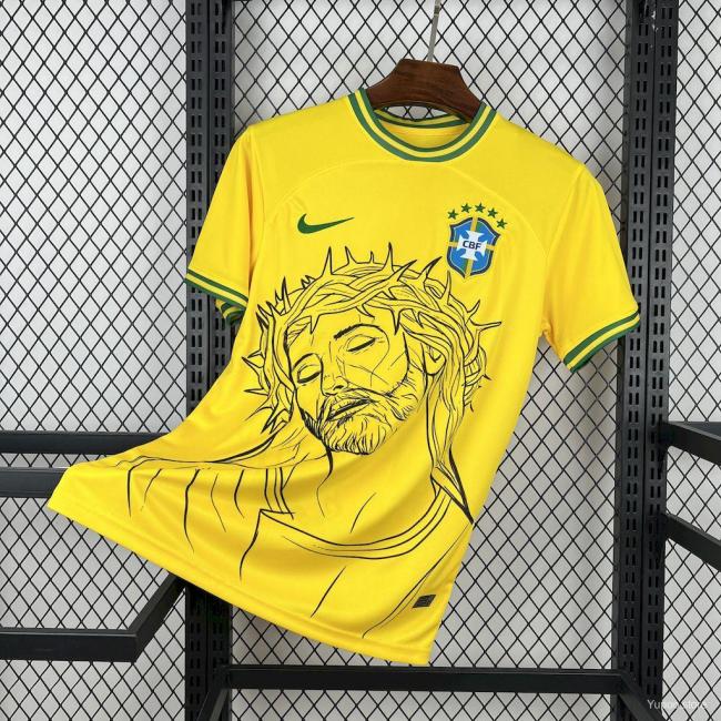 Brazil 2026 Jesus jersey kit shirt