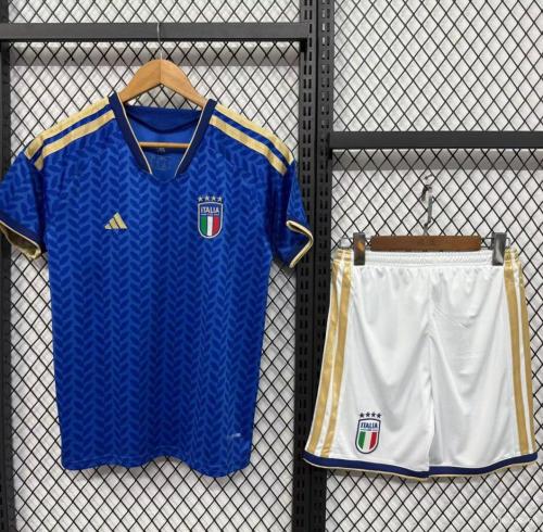 Italy 2026 home kids jersey kit