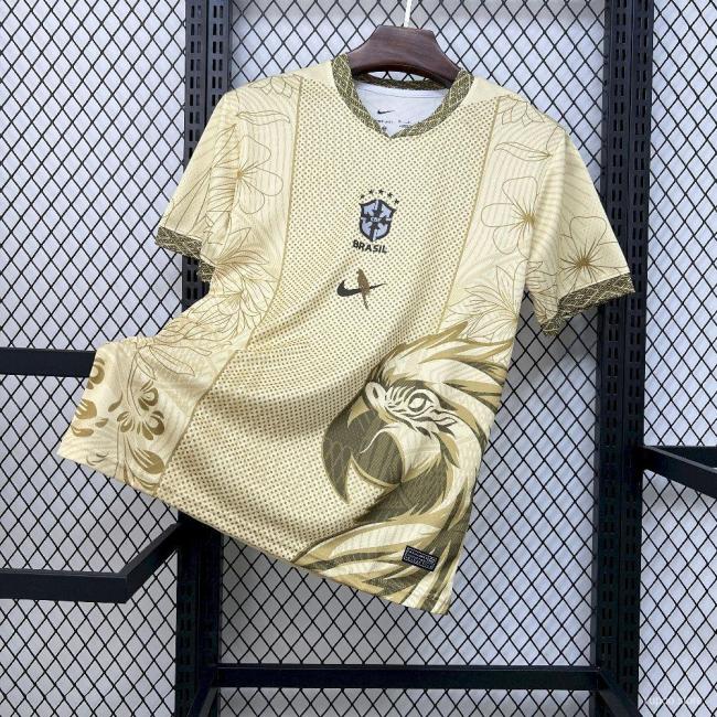 Brazil 2026 beige jersey kit shirt