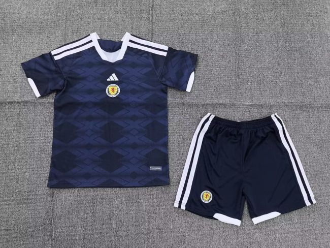 Scotland 2026 home kids jersey kit