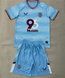 Burnley 25/26 away kids jersey kit
