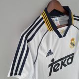 Real Madrid 98/00 home Retro jersey kit